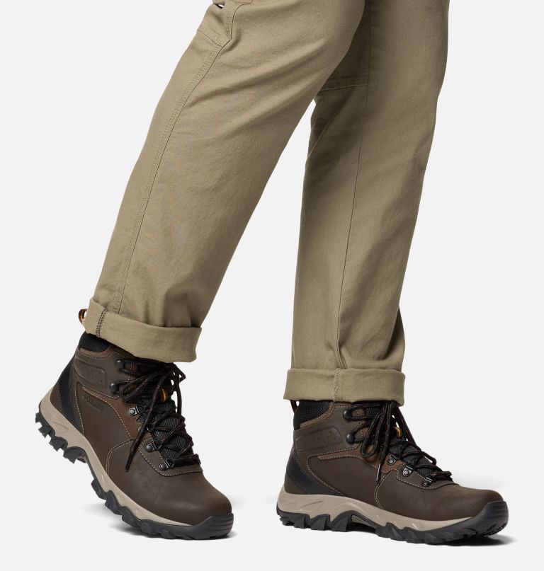 bota de caminhada impermeável masculina newton ridge plus ii - largura ampla