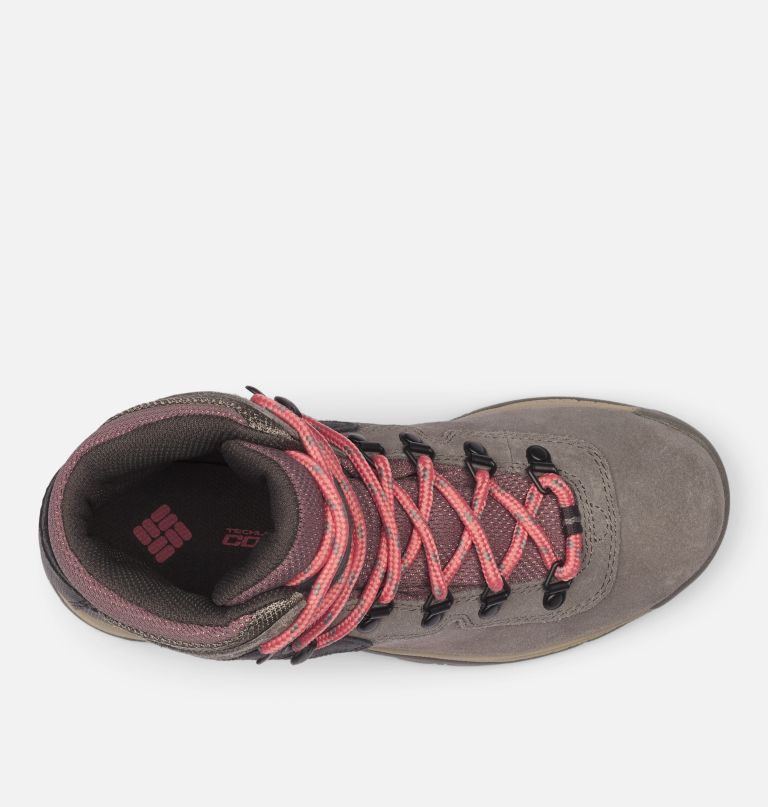 bota de caminhada impermeável feminina newton ridge plus amped - tamanho largo