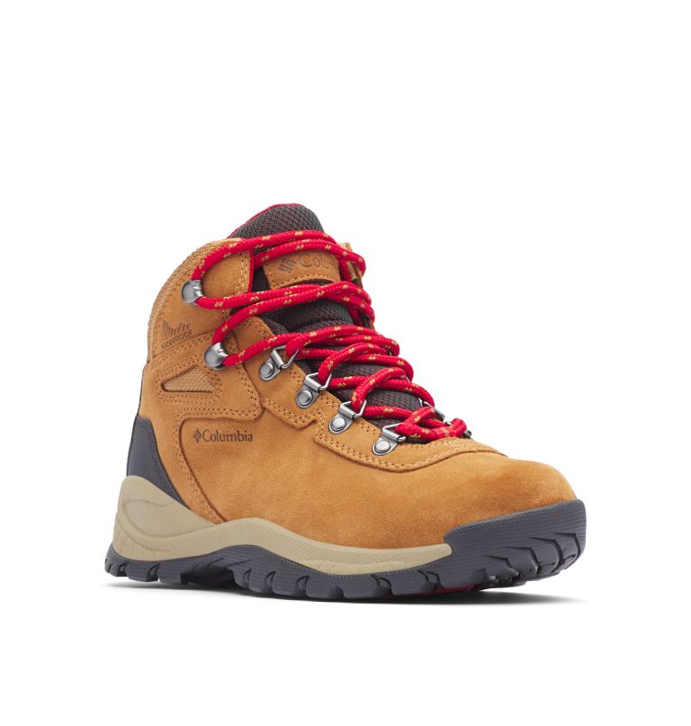 bota de caminhada impermeável feminina newton ridge plus amped - tamanho largo