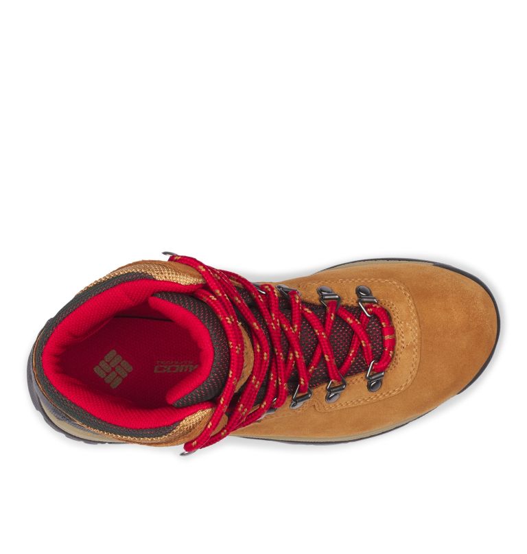 bota de caminhada impermeável feminina newton ridge plus amped - tamanho largo