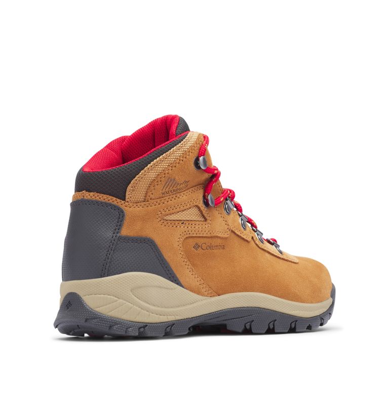 bota de caminhada impermeável feminina newton ridge plus amped - tamanho largo