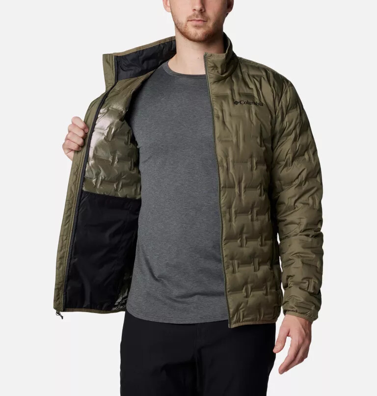jaqueta de plumas masculina delta ridge ii