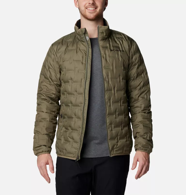 jaqueta de plumas masculina delta ridge ii