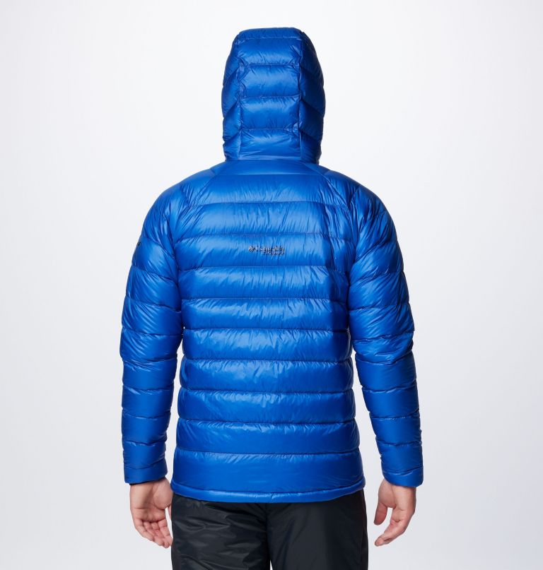jaqueta masculina arctic crest com capuz e forro de plumas
