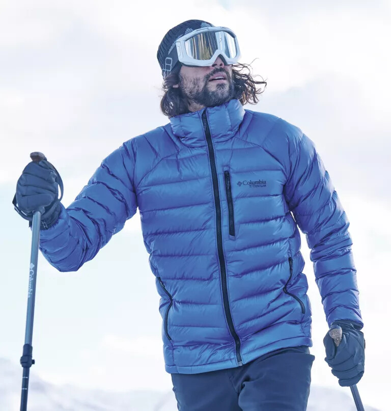 jaqueta de plumas arctic crest masculina