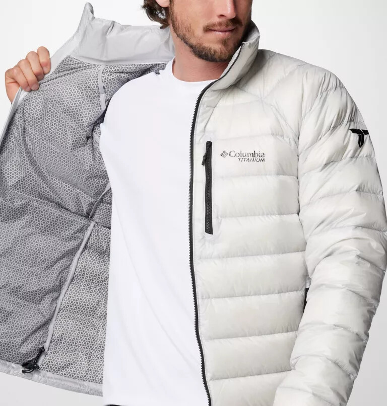 jaqueta de plumas arctic crest masculina