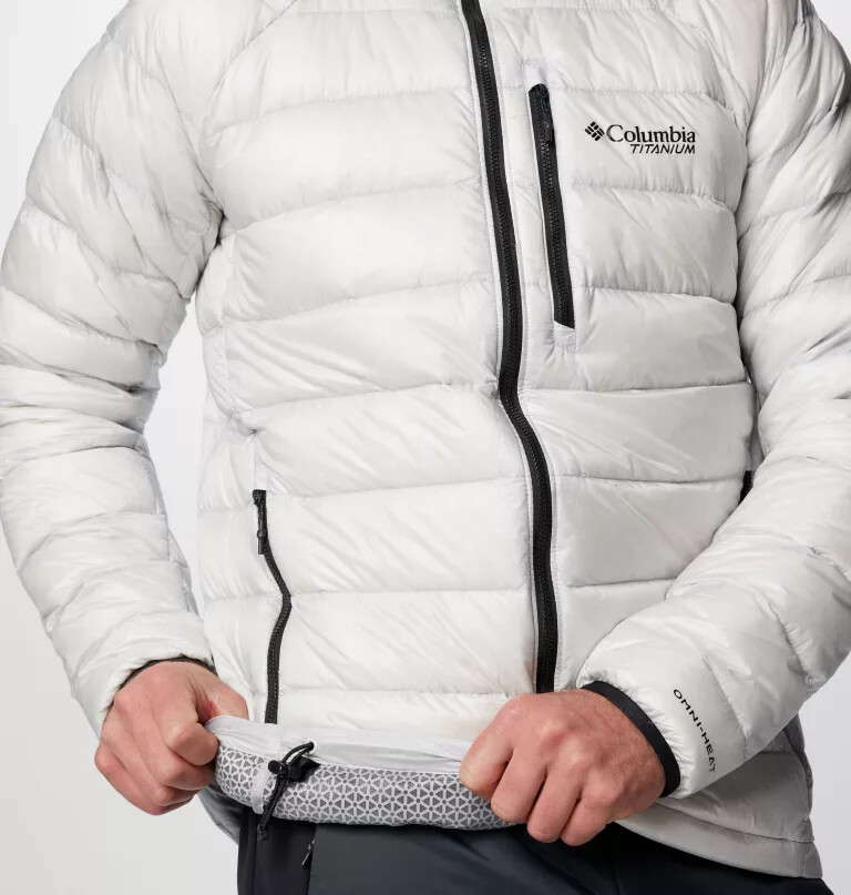jaqueta de plumas arctic crest masculina