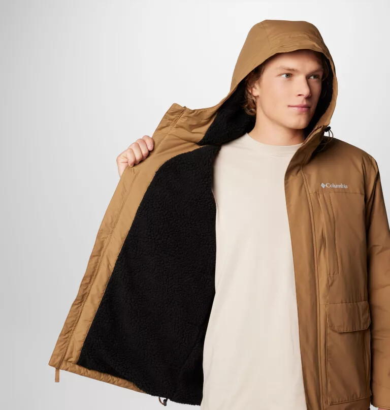 jaqueta masculina landroamer forrada com sherpa