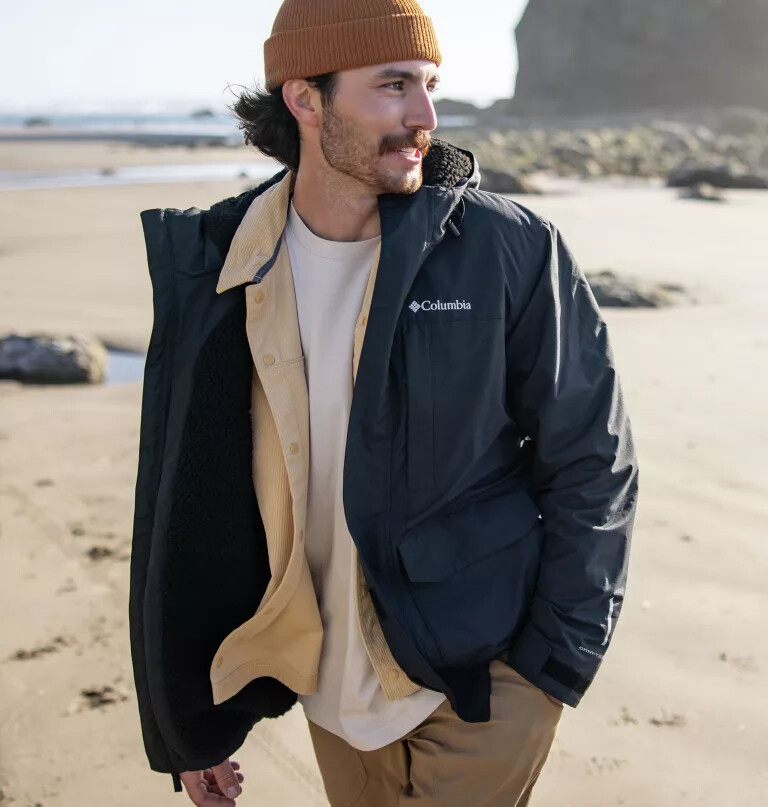 jaqueta masculina landroamer forrada com sherpa