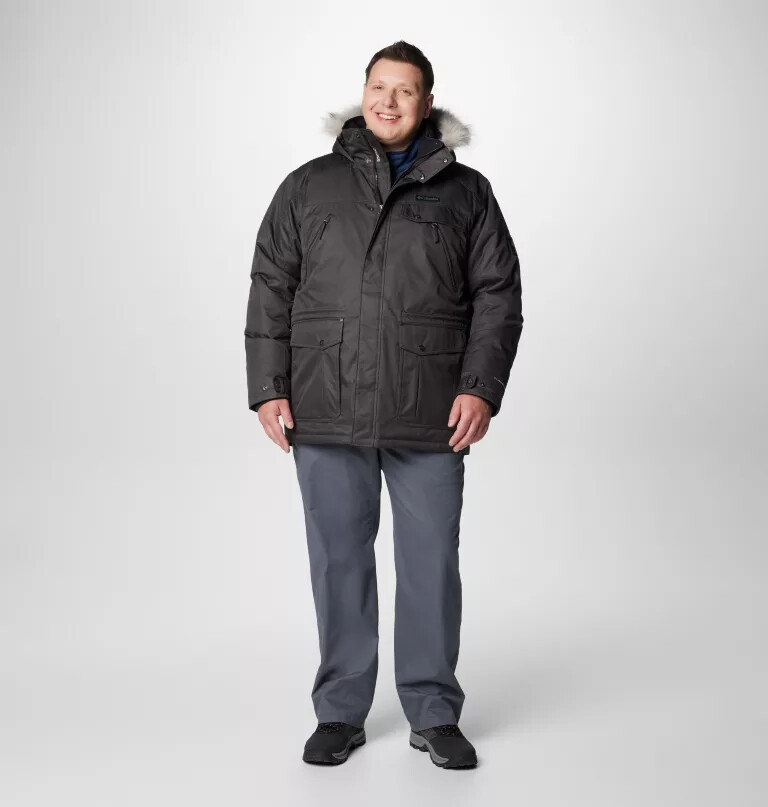 jaqueta masculina barlow pass turbodown ii - tamanho grande