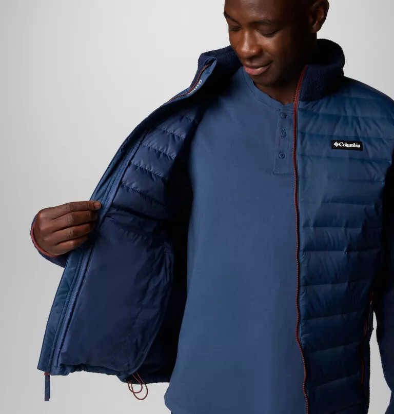 jaqueta híbrida masculina juniper peak