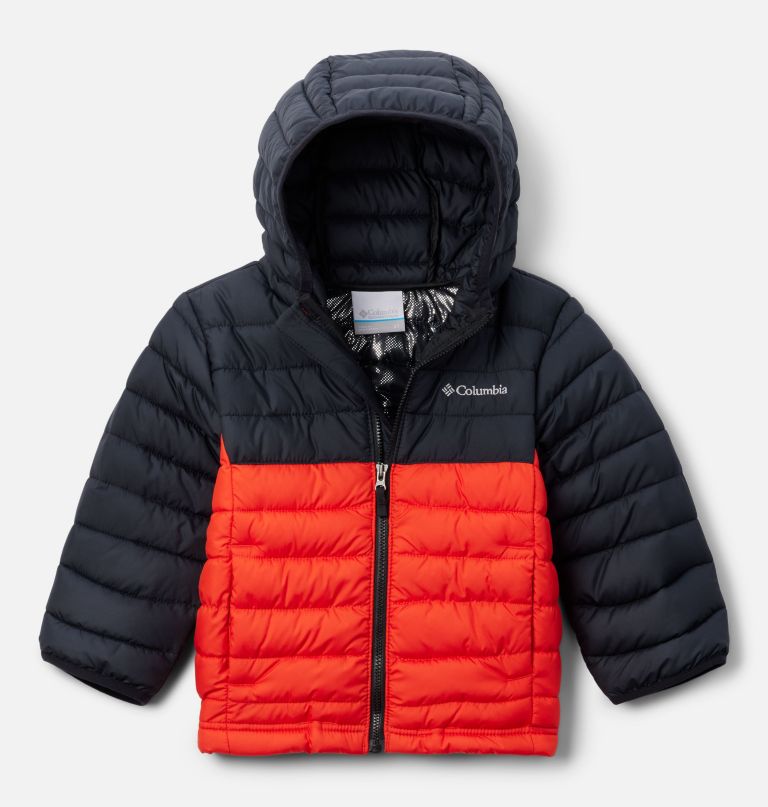 jaqueta com capuz powder lite ii para meninos pequenos