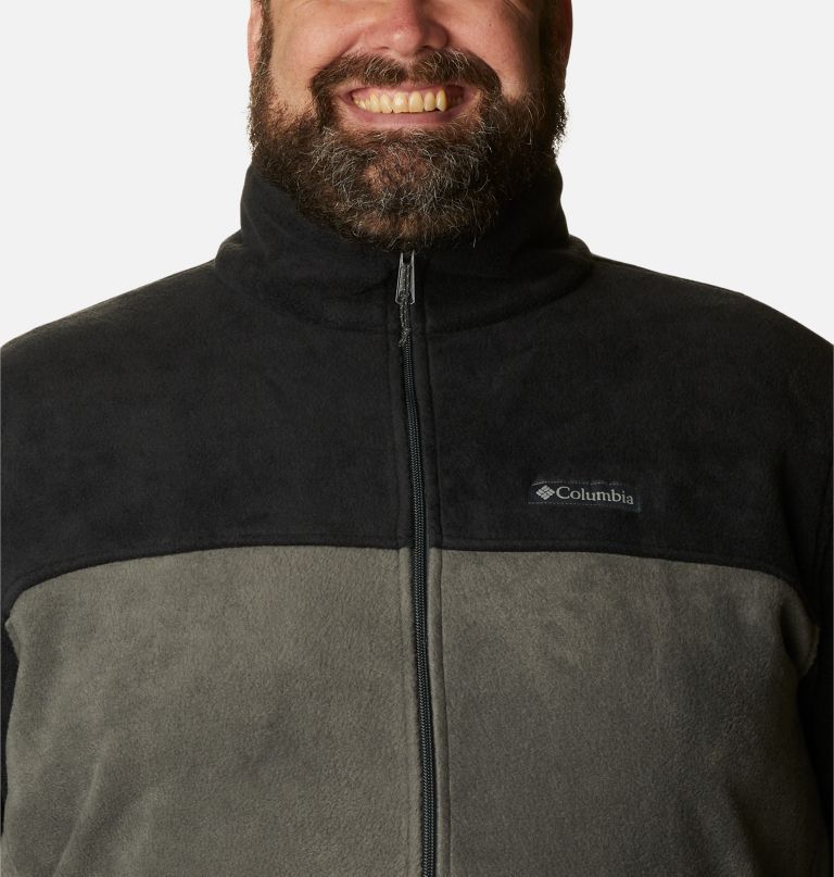 jaqueta masculina steens mountain 2.0 com zíper frontal e forro de lã - tamanho grande