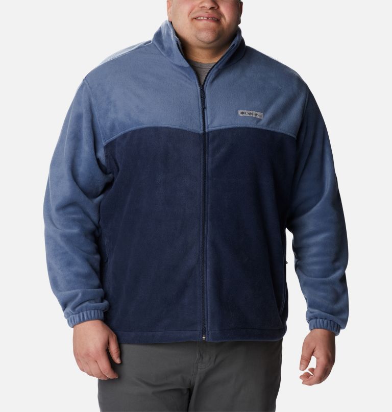 jaqueta masculina steens mountain 2.0 com zíper frontal e forro de lã - tamanho grande
