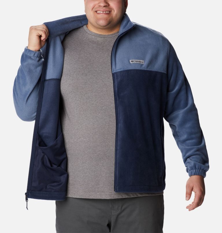 jaqueta masculina steens mountain 2.0 com zíper frontal e forro de lã - tamanho grande