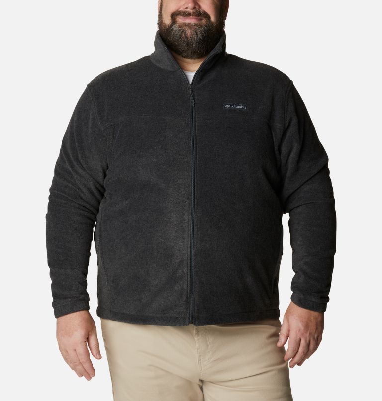 jaqueta masculina steens mountain 2.0 com zíper frontal e forro de lã - tamanho grande