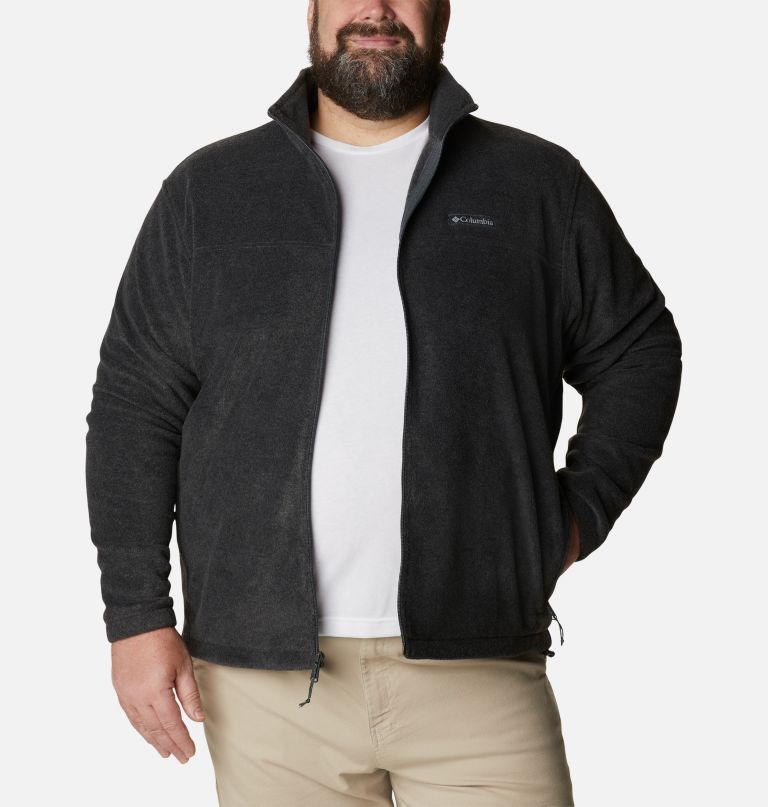 jaqueta masculina steens mountain 2.0 com zíper frontal e forro de lã - tamanho grande