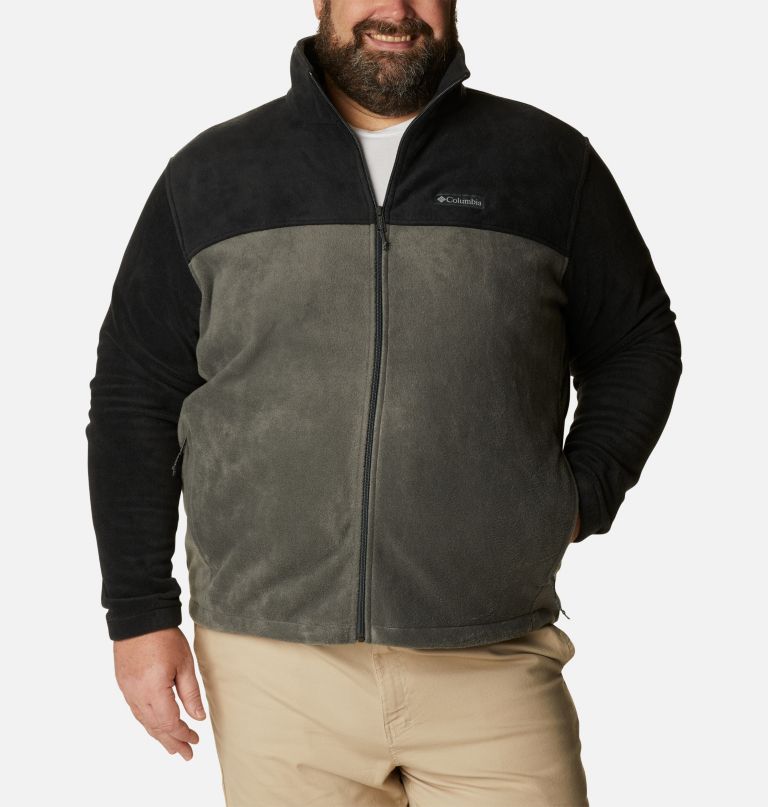 jaqueta masculina steens mountain 2.0 com zíper frontal e forro de lã - tamanho grande