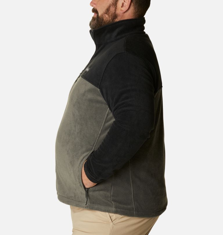 jaqueta masculina steens mountain 2.0 com zíper frontal e forro de lã - tamanho grande