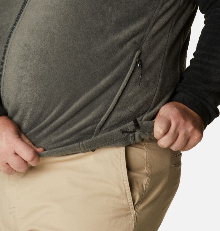 jaqueta masculina steens mountain 2.0 com zíper frontal e forro de lã - tamanho grande