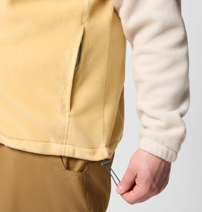 jaqueta masculina steens mountain 2.0 com zíper frontal e forro de lã - tamanho grande