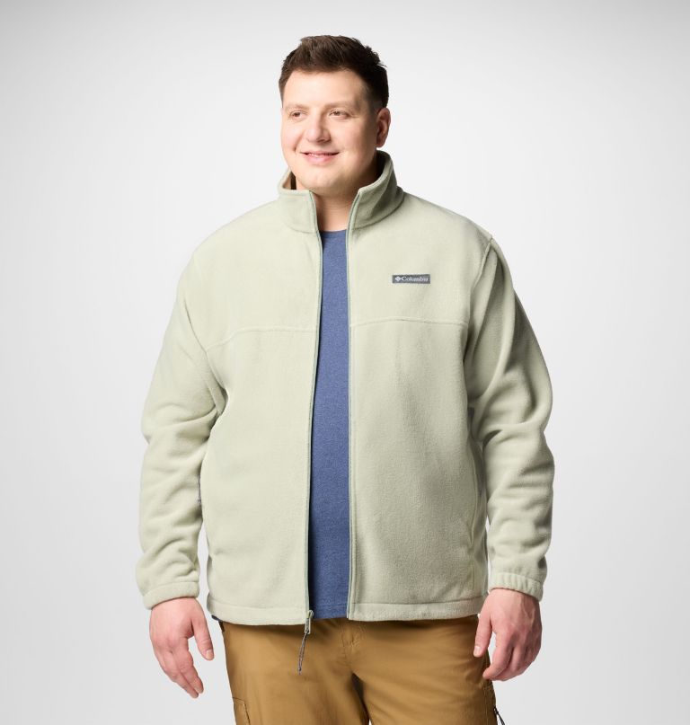 jaqueta masculina steens mountain 2.0 com zíper frontal e forro de lã - tamanho grande
