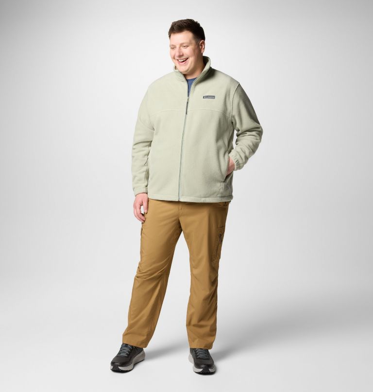 jaqueta masculina steens mountain 2.0 com zíper frontal e forro de lã - tamanho grande