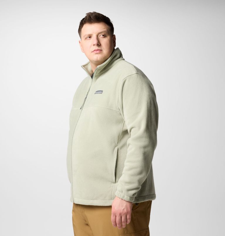 jaqueta masculina steens mountain 2.0 com zíper frontal e forro de lã - tamanho grande