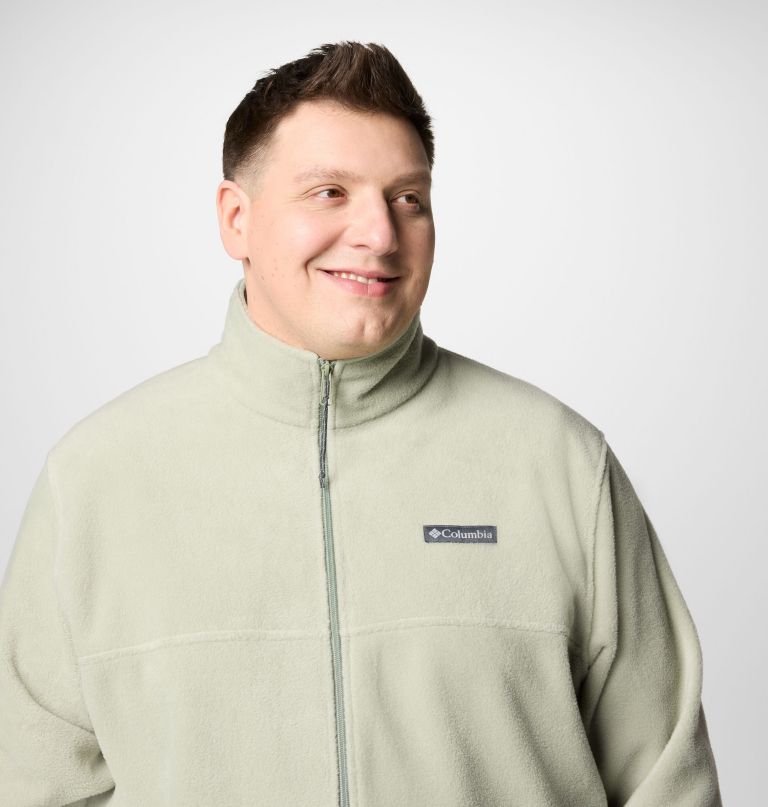 jaqueta masculina steens mountain 2.0 com zíper frontal e forro de lã - tamanho grande