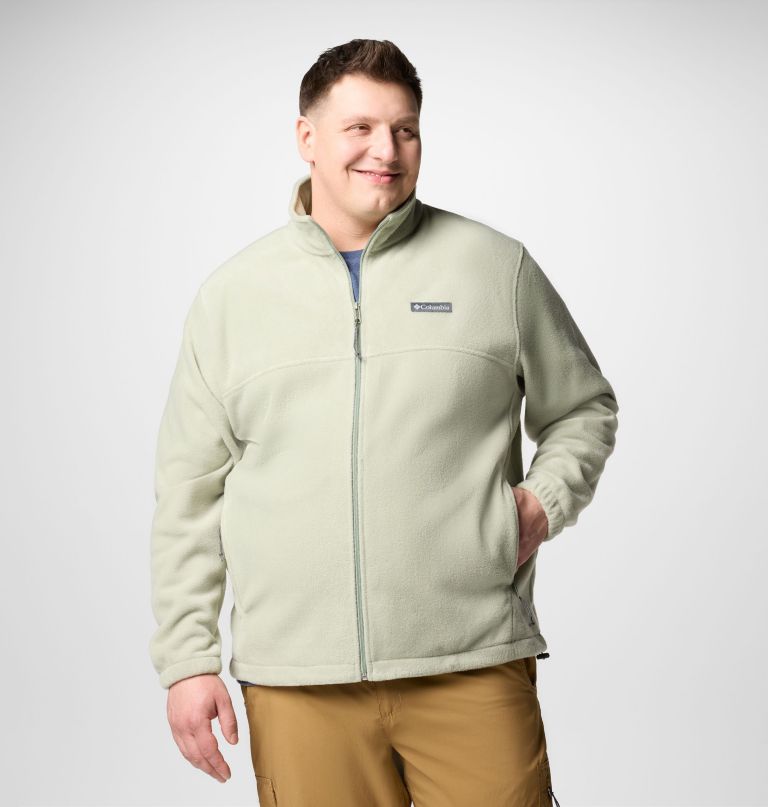 jaqueta masculina steens mountain 2.0 com zíper frontal e forro de lã - tamanho grande