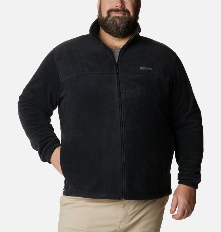 jaqueta masculina steens mountain 2.0 com zíper frontal e forro de lã - tamanho grande