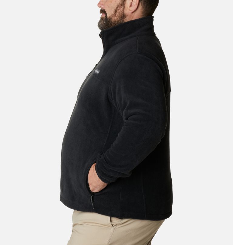 jaqueta masculina steens mountain 2.0 com zíper frontal e forro de lã - tamanho grande