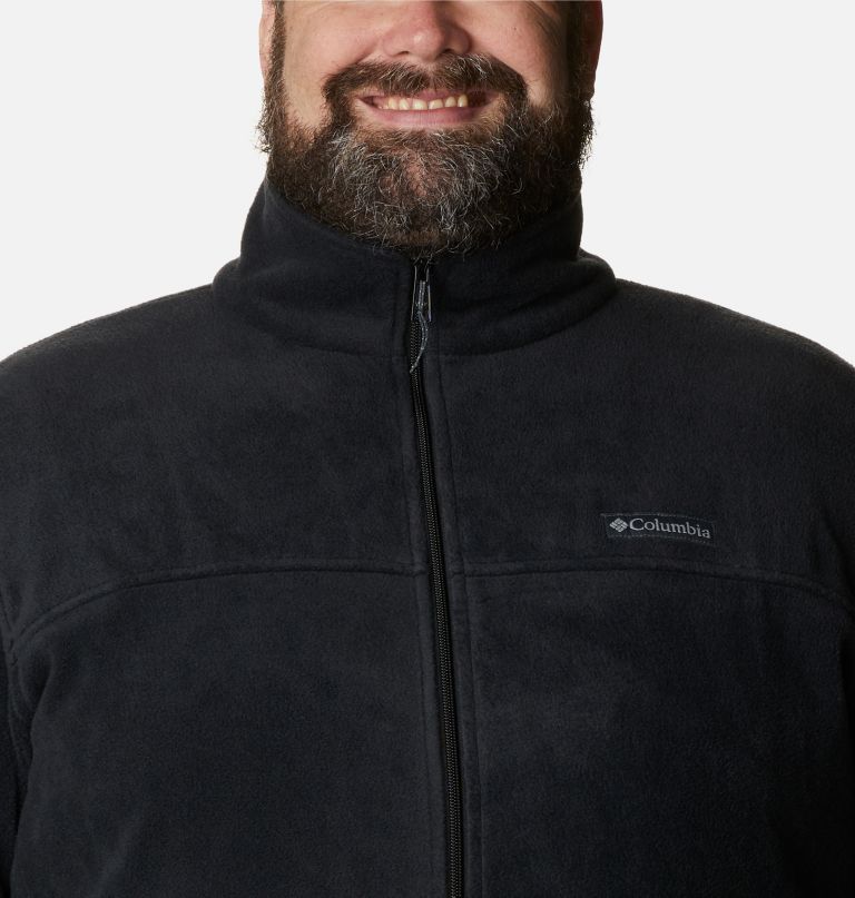 jaqueta masculina steens mountain 2.0 com zíper frontal e forro de lã - tamanho grande