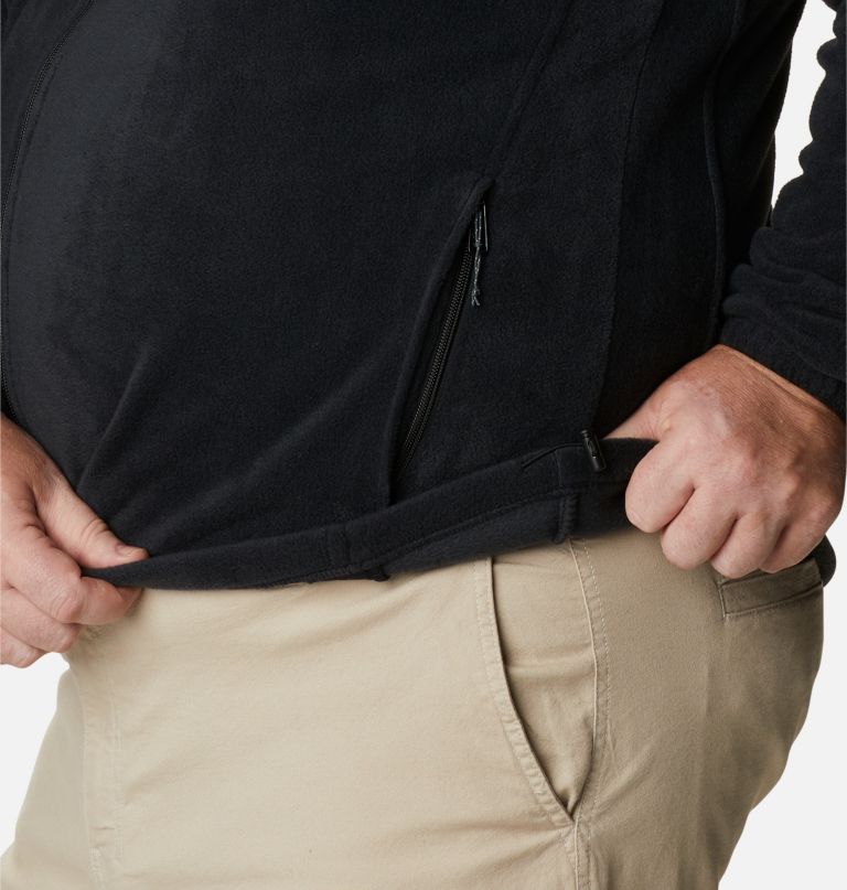 jaqueta masculina steens mountain 2.0 com zíper frontal e forro de lã - tamanho grande