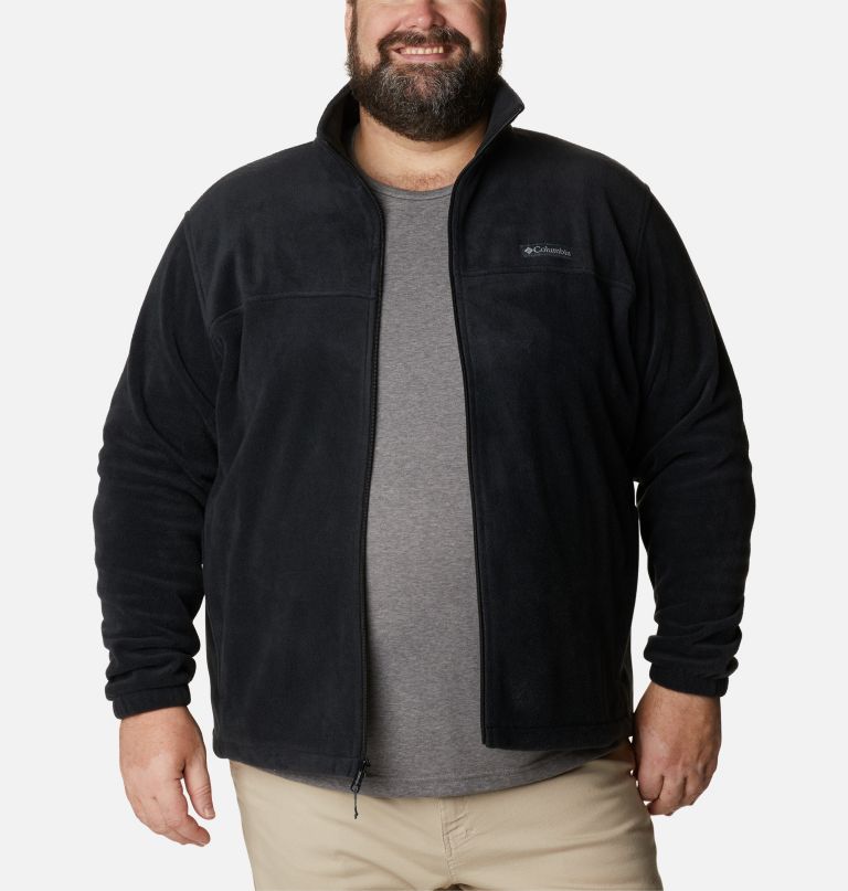 jaqueta masculina steens mountain 2.0 com zíper frontal e forro de lã - tamanho grande