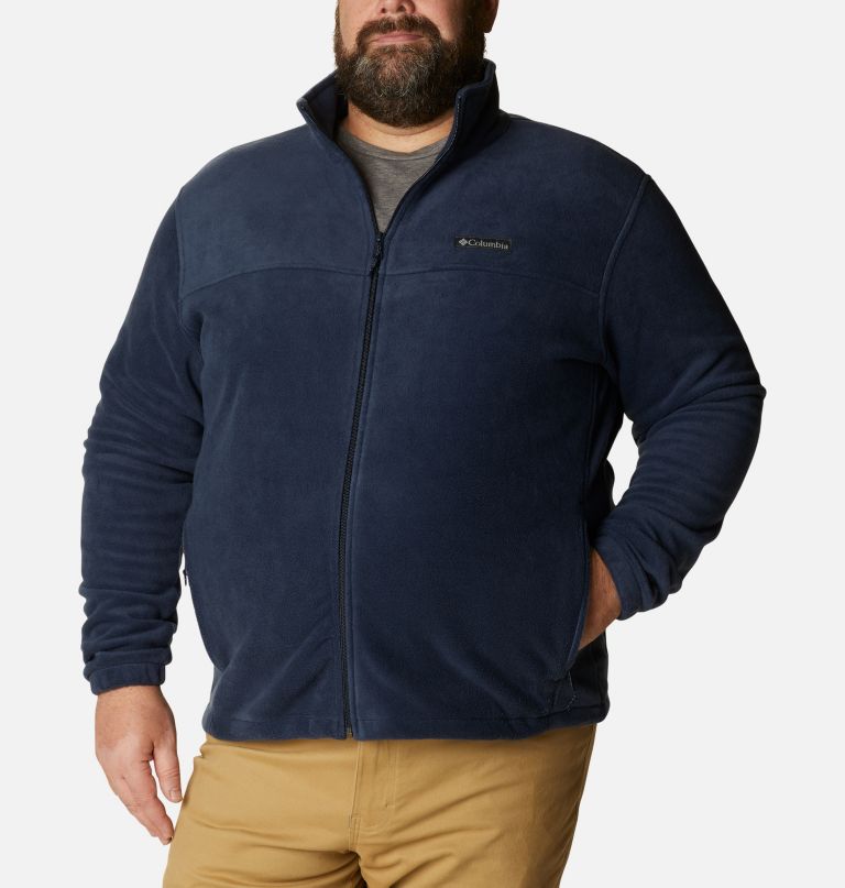 jaqueta masculina steens mountain 2.0 com zíper frontal e forro de lã - tamanho grande