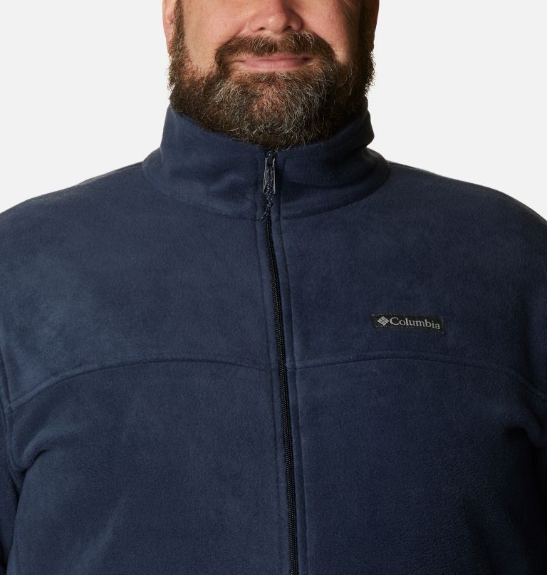 jaqueta masculina steens mountain 2.0 com zíper frontal e forro de lã - tamanho grande