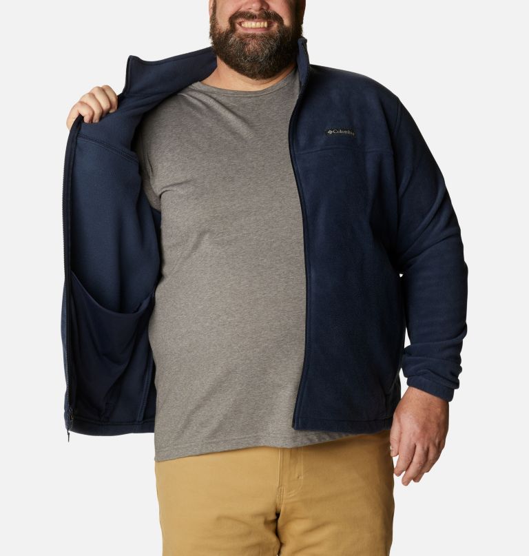jaqueta masculina steens mountain 2.0 com zíper frontal e forro de lã - tamanho grande