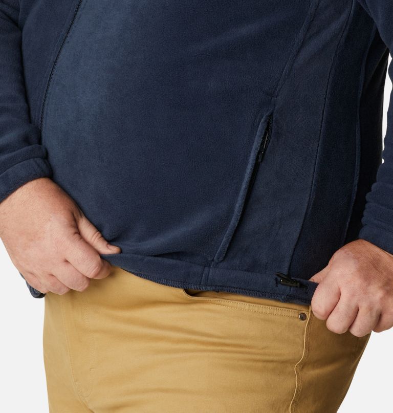 jaqueta masculina steens mountain 2.0 com zíper frontal e forro de lã - tamanho grande