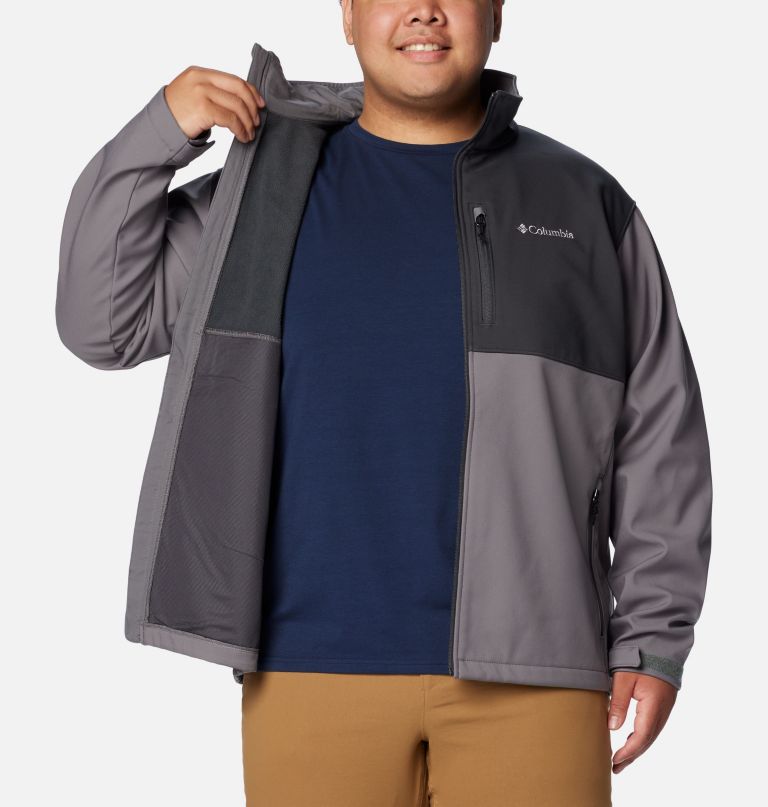 jaqueta softshell ascender masculina - tamanho grande