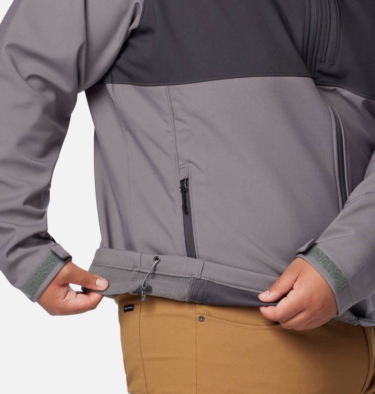 jaqueta softshell ascender masculina - tamanho grande