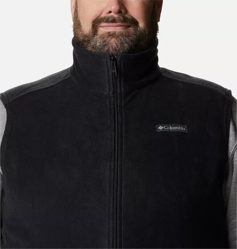 colete de lã polar steens mountain masculino - tamanho grande