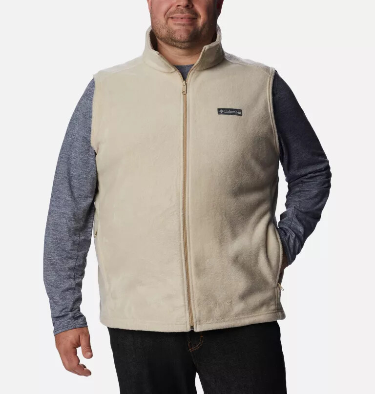 colete de lã polar steens mountain masculino - tamanho grande