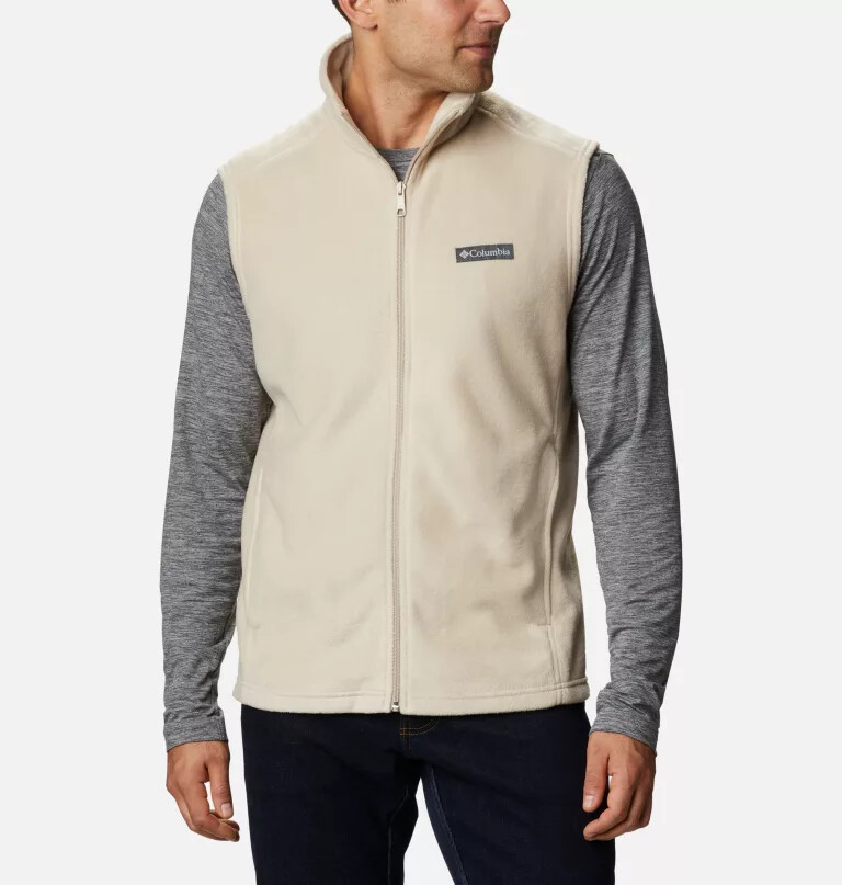 colete de lã polar steens mountain para homem - tamanho alto