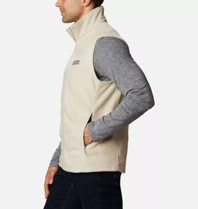 colete de lã polar steens mountain para homem - tamanho alto