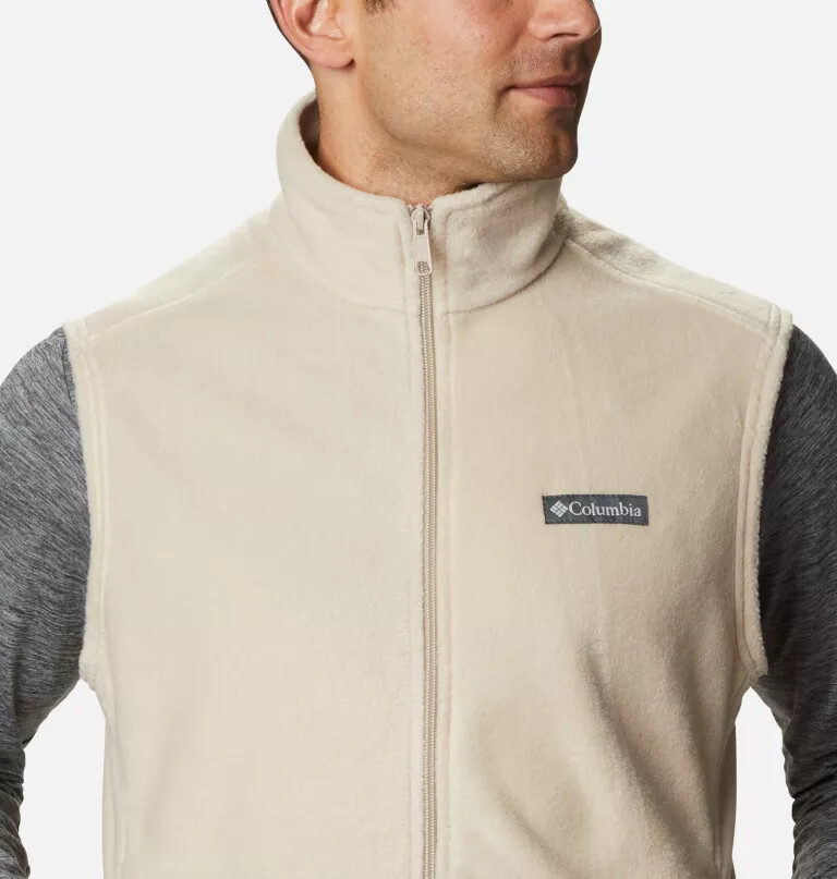 colete de lã polar steens mountain para homem - tamanho alto