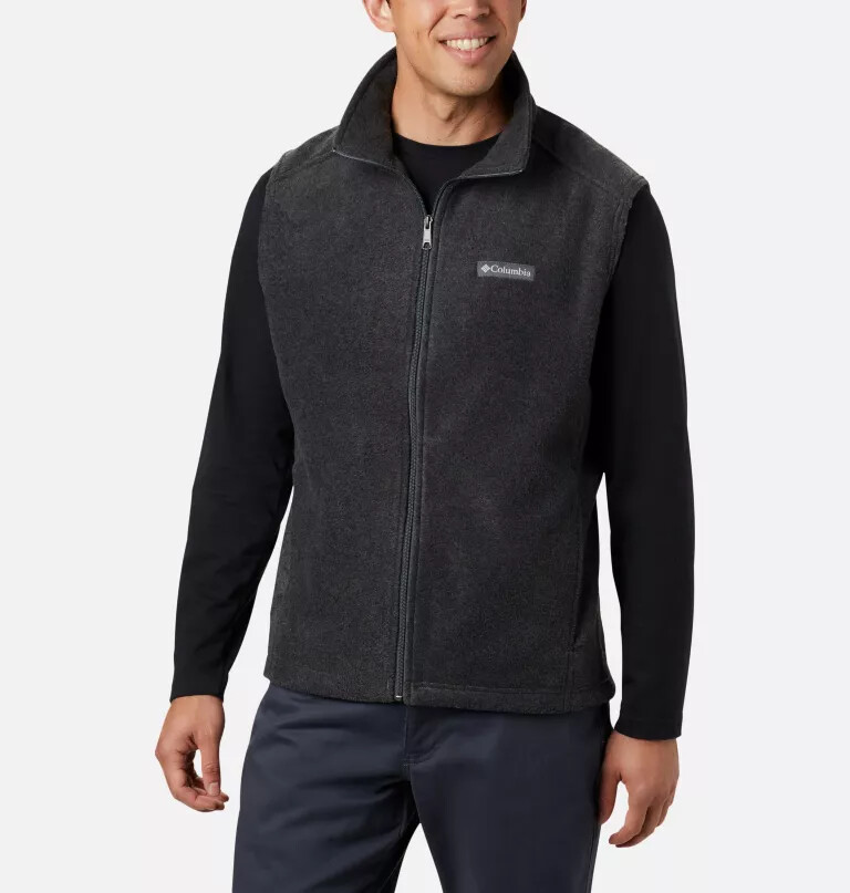 colete de lã polar steens mountain para homem - tamanho alto