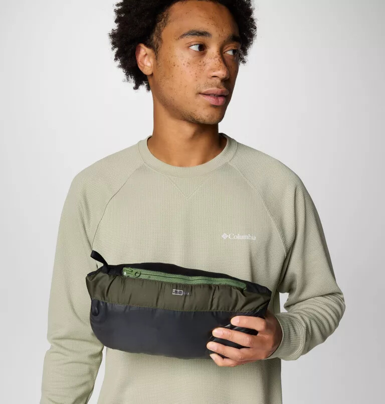 jaqueta com capuz e enchimento de plumas westridge para homens - tamanho alto