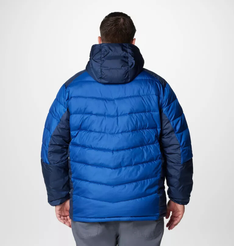 jaqueta com capuz masculina labyrinth loop ii - tamanho grande