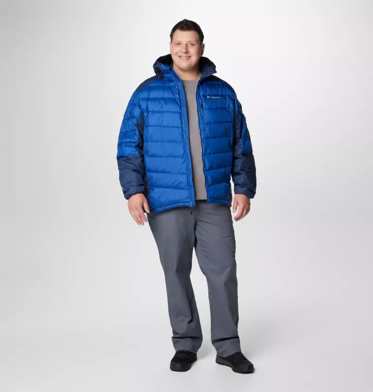 jaqueta com capuz masculina labyrinth loop ii - tamanho grande